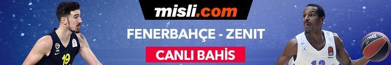 Fenerbahçe Beko - Zenit maçı canlı bahis heyecanı Misli.comda