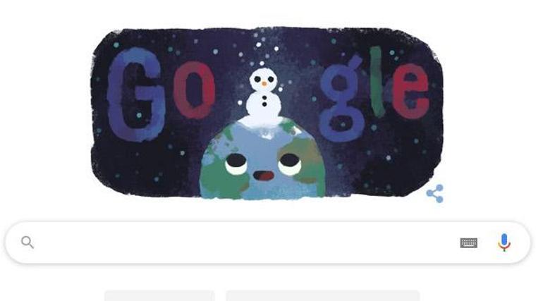 Kış gündönümü nedir Googledan Kış gündönümüne özel doodle