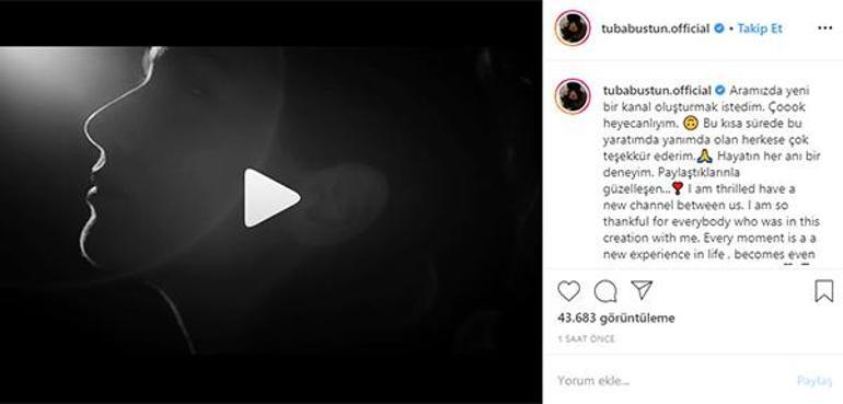 Tuba Büyüküstün Youtube kanalı açtı