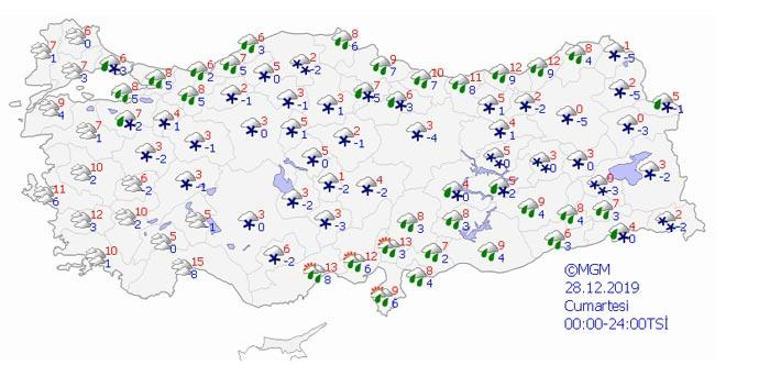 Son dakika | İstanbula mevsimin ilk karı düştü Araçlar beyaza büründü