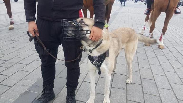 Yeni yıla saatler kala Taksimde yoğun güvenlik önlemleri