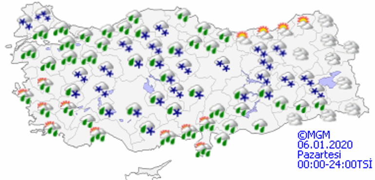 Meteorolojiden fırtına uyarısı İstanbula kar ne zaman yağacak Hava durumu bugün nasıl olacak