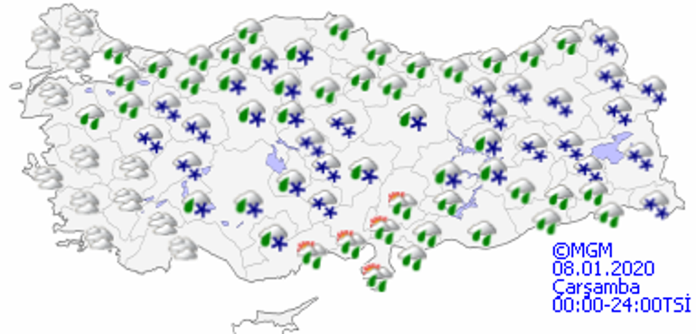 Meteorolojiden fırtına uyarısı İstanbula kar ne zaman yağacak Hava durumu bugün nasıl olacak