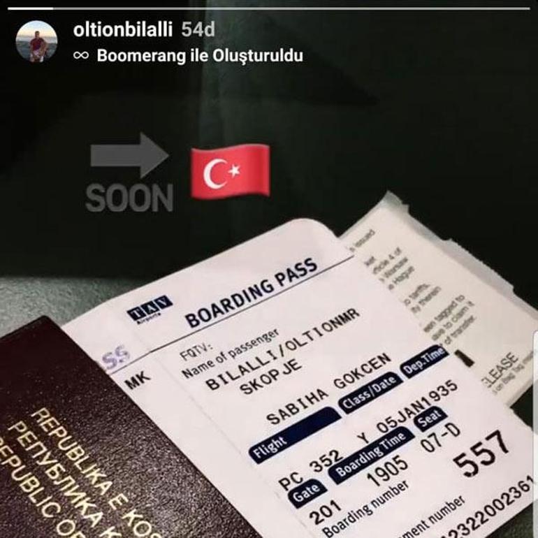 Son dakika | Oltion Bilalli, Galatasaraya imza atmak için geliyor