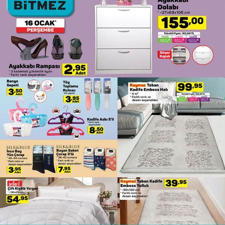 A 101 - 16 Ocak Perşembe günü aktüel katalog