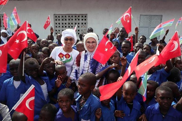 Emine Erdoğan, Gambiyada cami ve okul açtı