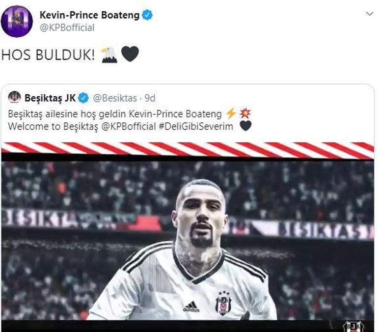Son dakika | Beşiktaş Kevin-Prince Boatengi resmen açıkladı