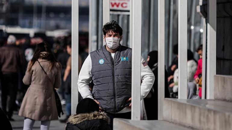 İstanbulda korona virüsüne maskeli önlem