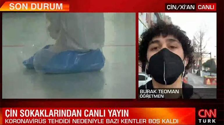 Son dakika haberi: Burak Öğretmen Çinde koronavirüs yaşanan salgını anlattı: Sosyal yaşam yok