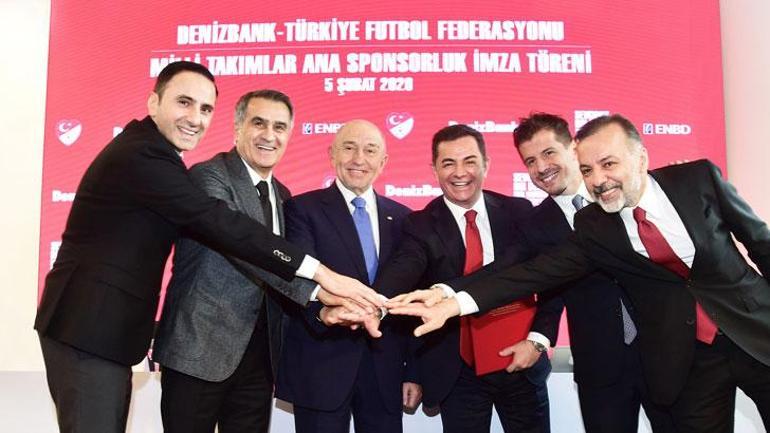 TFFden erkek milli takımlarına ana sponsorluk anlaşması