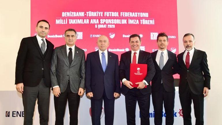 TFFden erkek milli takımlarına ana sponsorluk anlaşması