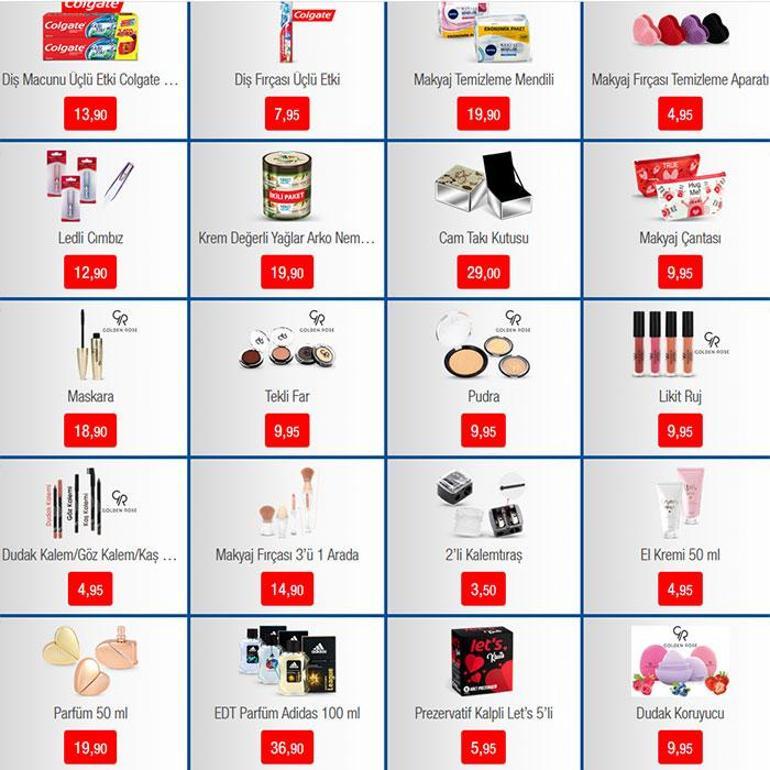 BİM aktüel katalog ürünleri bugün indirimde BİM 11 Şubat geçerli ürünler