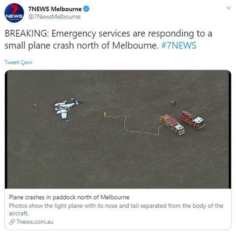 Dünyada son dakika | Avustralya’da iki küçük uçak havada çarpıştı 4 kişi hayatını kaybetti