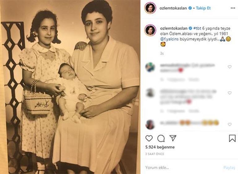 Özlem Tokaslan: 6 yaşında teyze oldum