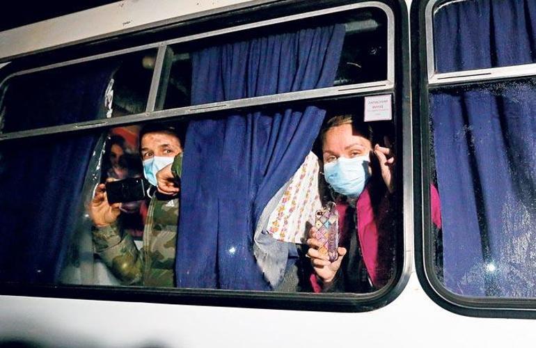 Çin’den Ukrayna’ya gelenlere taş