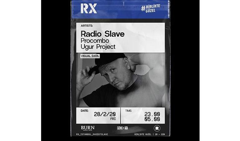 Radio Slave RX İstanbulda