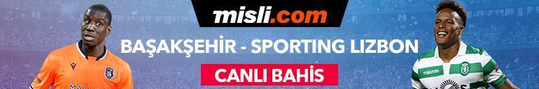 Başakşehir - Sporting maçı canlı bahis heyecanı Misli.comda