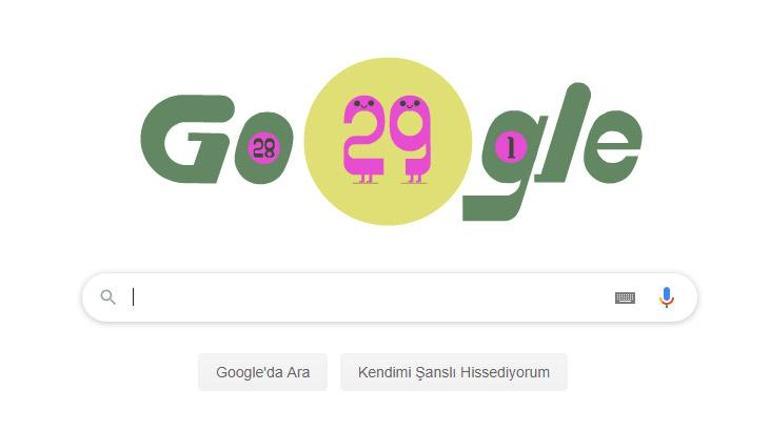 Artık Gün, Google tarafından doodle oldu Artık Yıl ne demek, nasıl hesaplanır