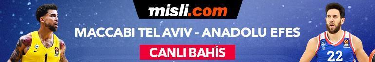 Maccabi Tel Aviv - Anadolu Efes canlı bahis heyecanı Misli.comda