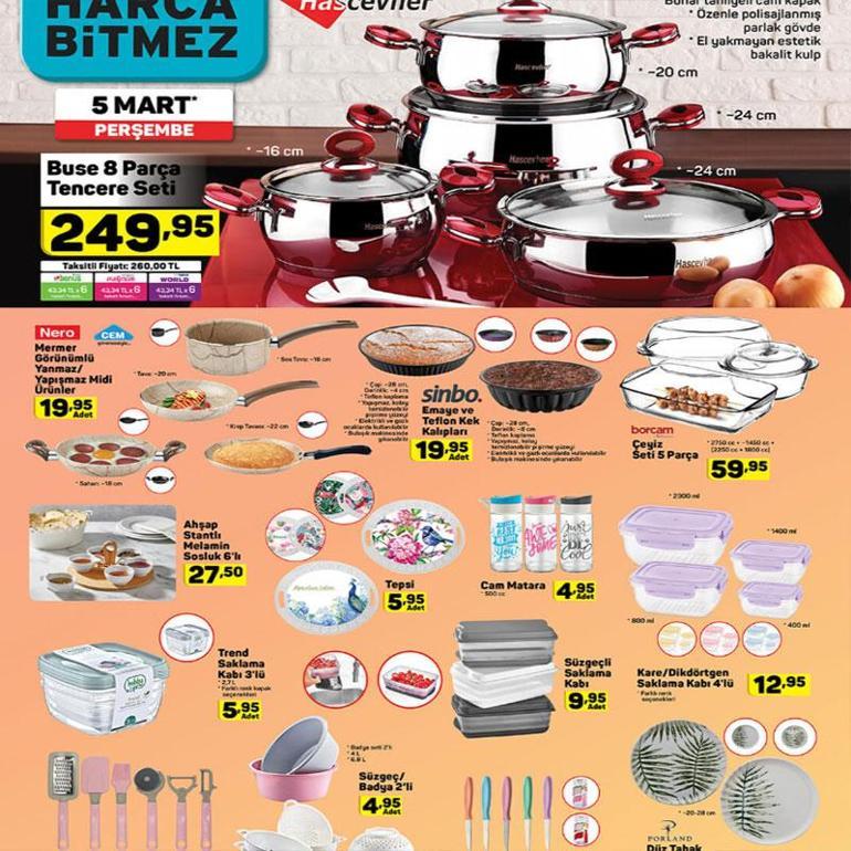 A 101 aktüel katalog bugün A 101 5 Mart (bu hafta)