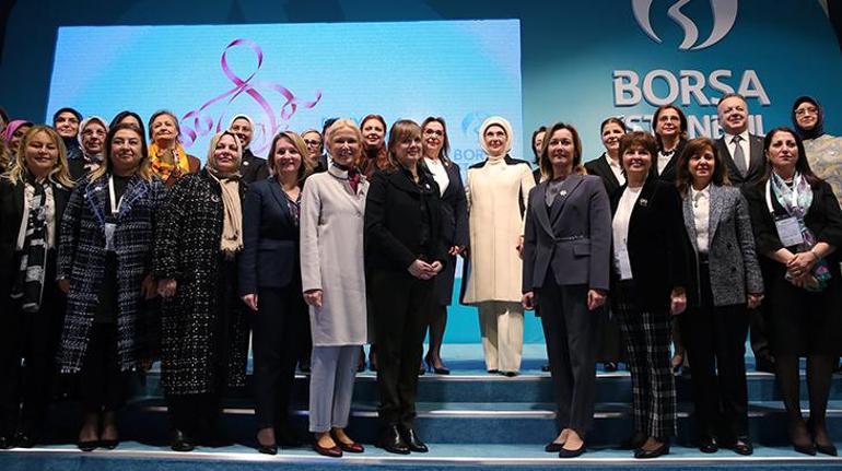 Emine Erdoğan: Kadınların iş gücüne katılma oranı, geçtiğimiz 10 yılda erkeklere göre 4 kat daha hızlı arttı