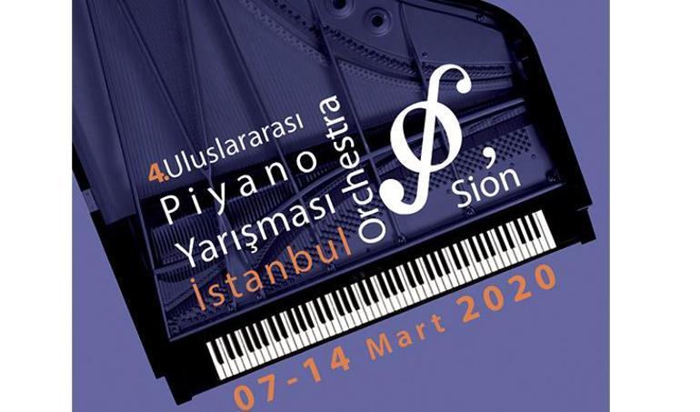 4. İstanbul OrchestraSion Uluslararası Piyano Yarışması başlıyor