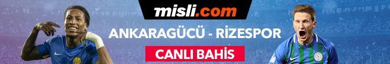 Ankaragücü - Çaykur Rizespor maçı canlı bahis heyecanı Misli.comda