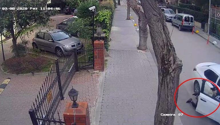 Kadıköy’de dehşet anları kamerada