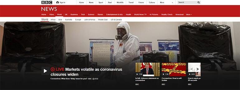 Son dakika haberi | Dün NYT bugün BBC... Corona virüs haberinde skandal Türkiye fotoğrafı