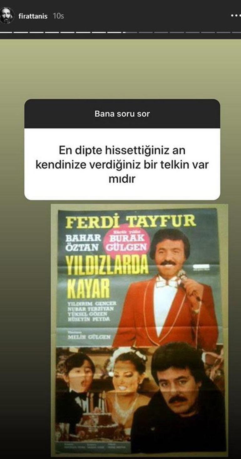 Fırat Tanışın esprili cevapları takipçilerini güldürdü