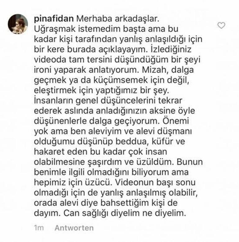 Pınar Fidan’ın Alevilerle ilgili skandal sözlerine tepki yağıyor Soruşturma başlatıldı