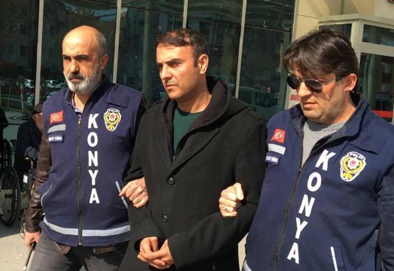 Öldürdüğü eşinin işte olup olmadığını öğrenmek için onun arkadaşına mesaj atmış