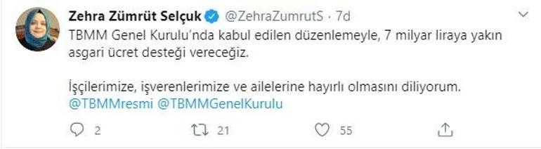 Son dakika | Bakan Selçuk müjdeyi verdi: 7 milyar liraya yakın asgari ücret desteği vereceğiz