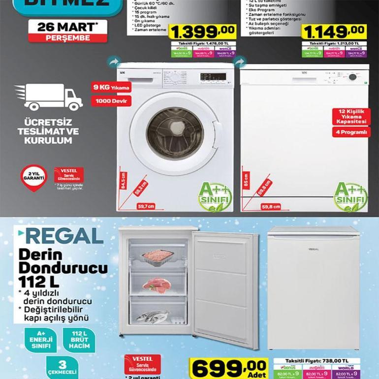 A 101 aktüel katalog 26 Mart 2020 Perşembe indirimleri