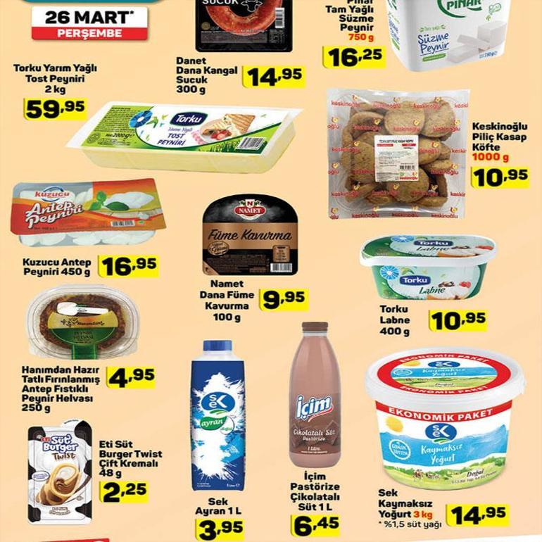 A 101 aktüel katalog 26 Mart 2020 Perşembe indirimleri