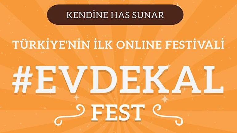 Evde Kal Fest başladı