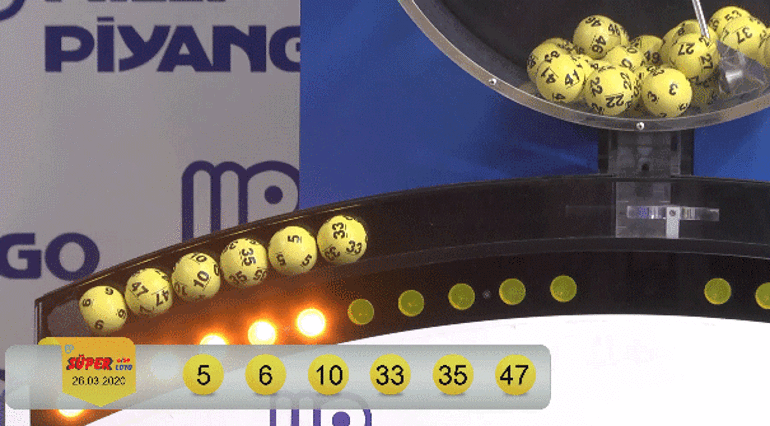 26 Mart Süper Loto canlı çekilişi sonuçları belli oldu - 649. hafta Süper Loto sonucu hızlı sorgulama ekranı