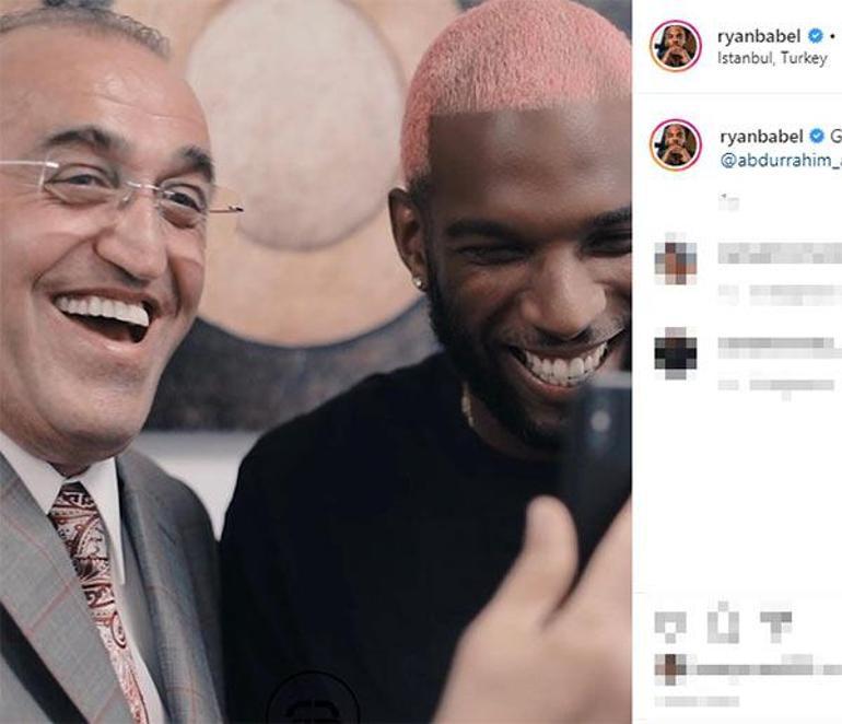 Ryan Babelden Abdurrahim Albayrak paylaşımı