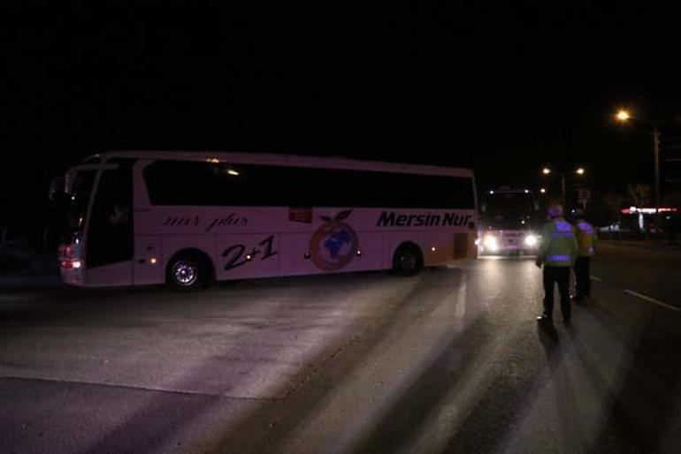 KKTCden getirilen 170 öğrenci ve 14 TIR şoförü Niğdede yurda yerleştirildi