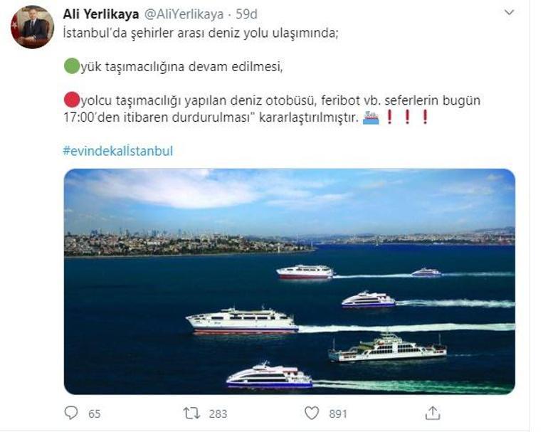 Vapur seferleri iptal mi edildi İstanbulda deniz otobüsü ve feribot seferleri iptal mi oldu
