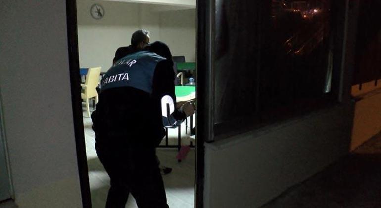 Genelgeye uymadılar, saat 21.00de basıldı Kapısına mühür vuruldu