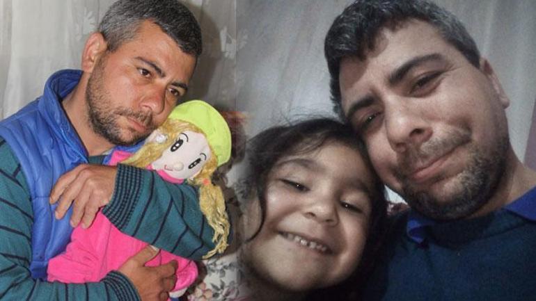 Kızı eşi tarafından kaçırılan baba, oyuncak bebeğe sarılarak avunuyor
