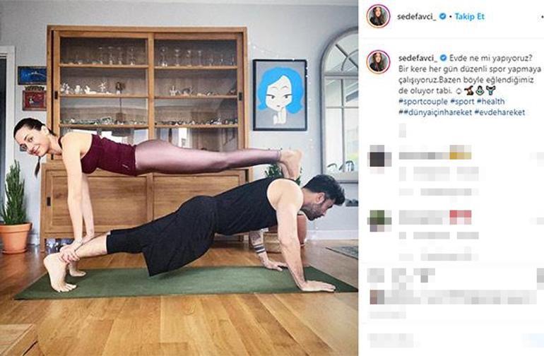 Sedef Avcı-Kıvanç Kasabalı akroyoga yaptı