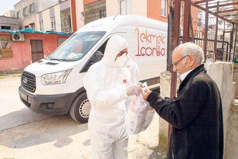 Mersin Büyükşehir Belediyesi esnaf ve yoksula nefes oldu