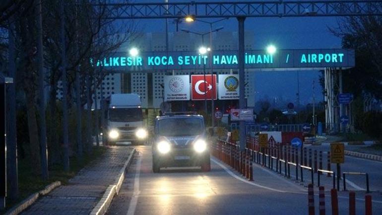 KKTCden 190 öğrenci geldi Balıkesirde karantinada