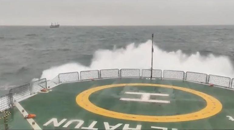 Şile açıklarında kargo gemisi sürüklendi