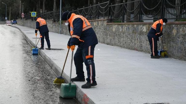 Belediyeden corona virüs mücadelesinde sahada çalışan personele bin lira ikramiye