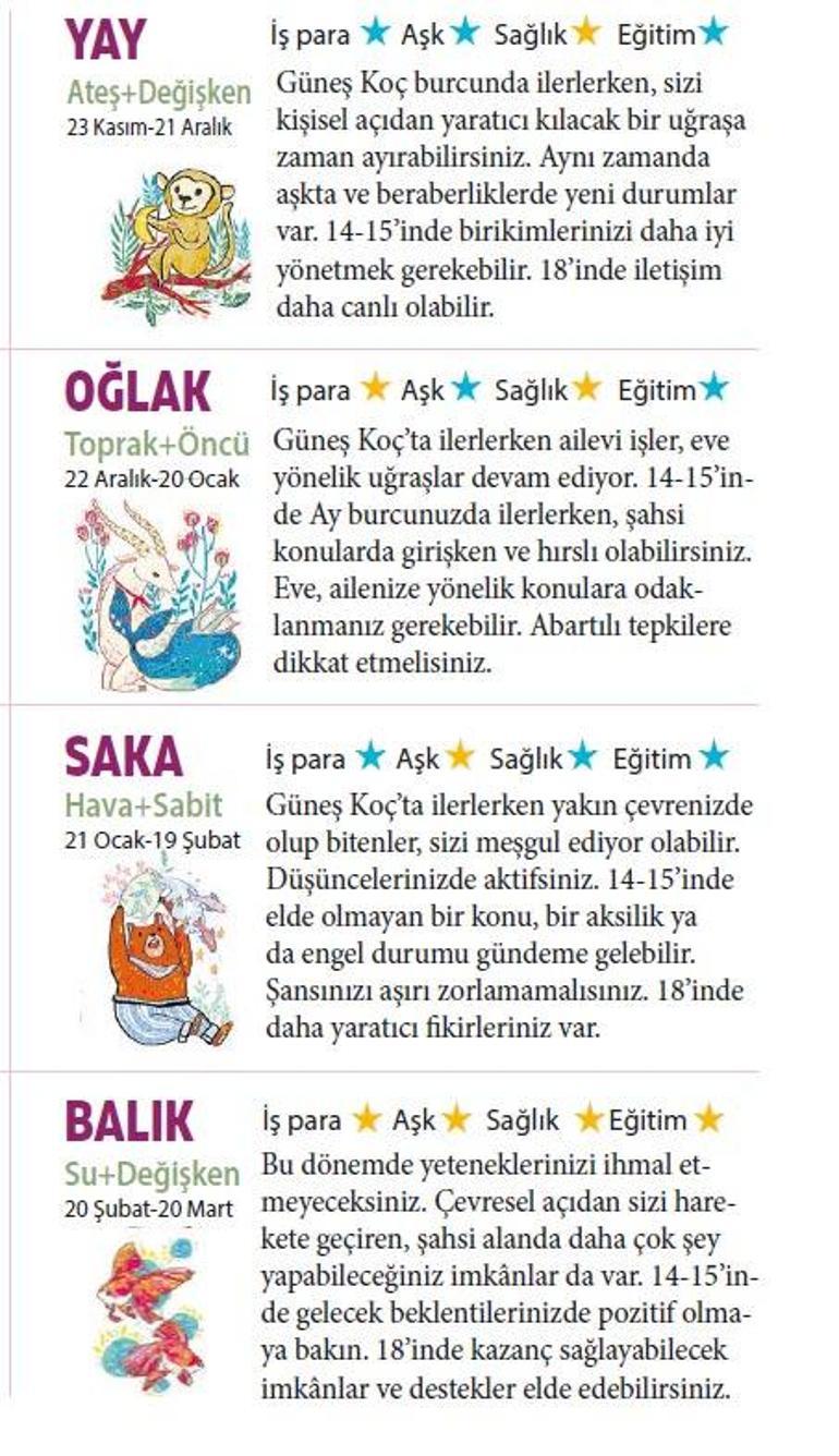 Bu hafta size ne getirecek
