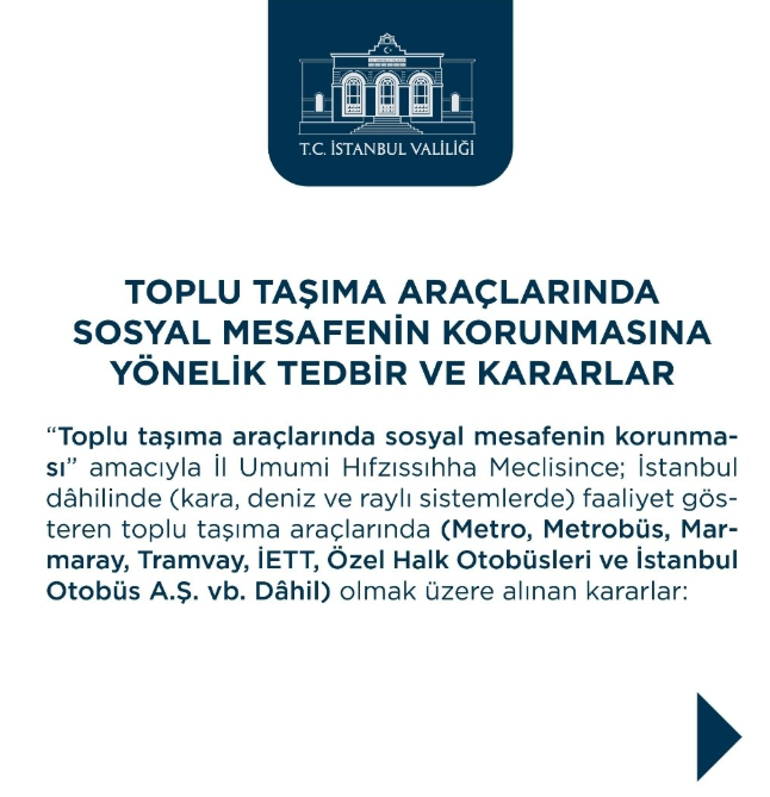 Son dakika haberler: Valilik yeni corona virüs tedbirlerini açıkladı İşte İstanbulda alınan yeni tedbirler