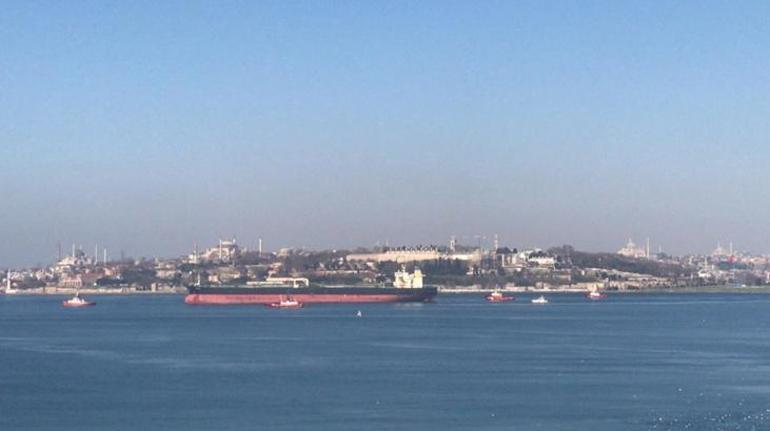 Son dakika I İstanbul Boğazında sıcak dakikalar Arıza yaptı